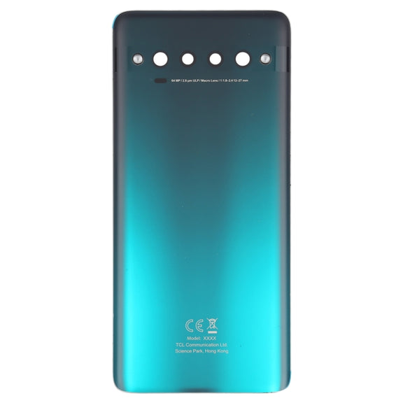 Original Battery Back Cover for TCL 10 Pro T799B T799H(Green)