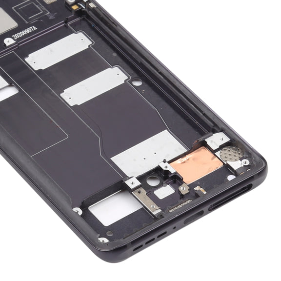 Front Housing LCD Frame Bezel Plate for TCL 10 Pro T799B T799H(Grey)