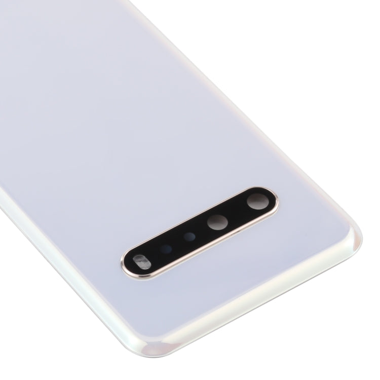 Original Back Battery Cover for LG V60 ThinQ 5G LM-V600(White)