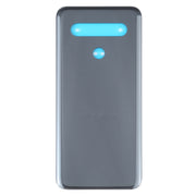 Back Battery Cover for LG K61 LMQ630EAW LM-Q630EAW LM-Q630(Black)