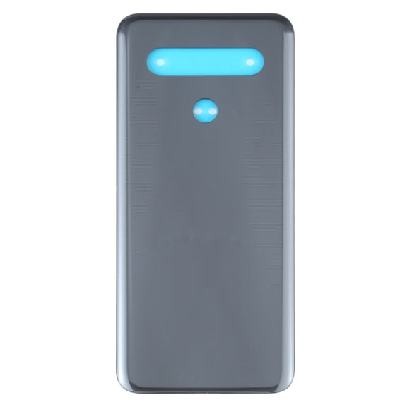 Back Battery Cover for LG K61 LMQ630EAW LM-Q630EAW LM-Q630(Black)