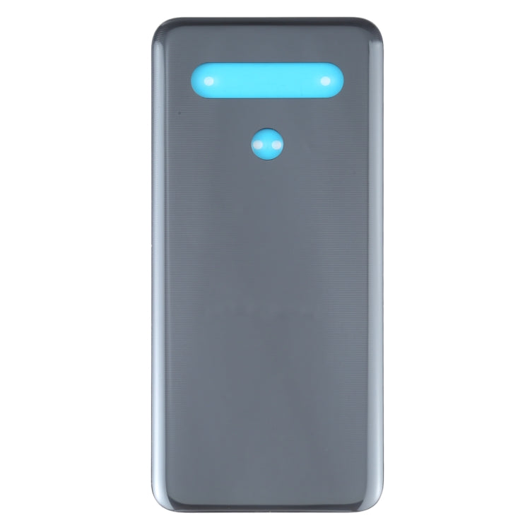 Back Battery Cover for LG K61 LMQ630EAW LM-Q630EAW LM-Q630(Black)
