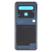 Back Battery Cover for LG K61 LMQ630EAW LM-Q630EAW LM-Q630(Black)