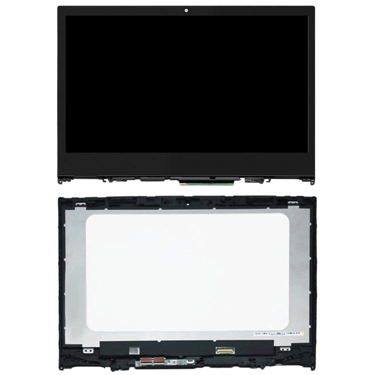 1366 x 768px OEM LCD Screen for Lenovo Yoga 520-14IKB Digitizer Full Assembly With Frame (Black)