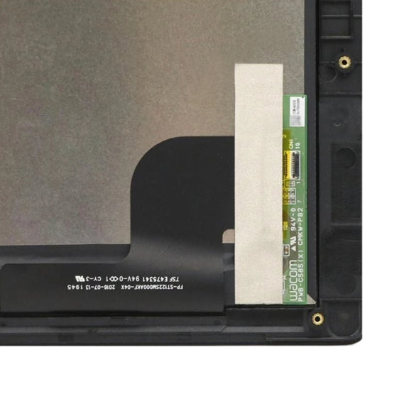 OEM LCD Screen for Lenovo ideaPad MIIX 510 Digitizer Full Assembly With Frame (Black)