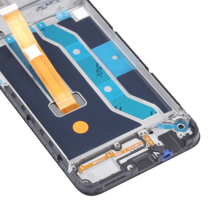 Original LCD Screen and Digitizer Full Assembly With Frame for OPPO Realme C11 RMX2185