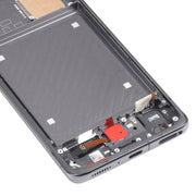 Original AMOLED Material LCD Screen and Digitizer Full Assembly With Frame for Xiaomi Mi 11 Ultra / Mi 11 Pro M2102K1G M2102K1C M2102K1AC(Black)