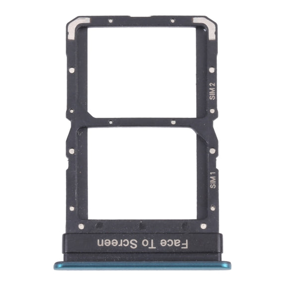 SIM Card Tray + SIM Card Tray for Xiaomi Redmi Note 10 Pro 5G / Poco X3 GT(Green)