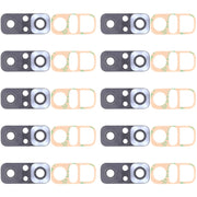 10 PCS Back Camera Lens for Xiaomi Redmi Note 10 Pro (India) / Redmi Note 10 Pro Max / Redmi Note 10 Pro M2101K6G M2101K6R M2101K6P M2101K6I