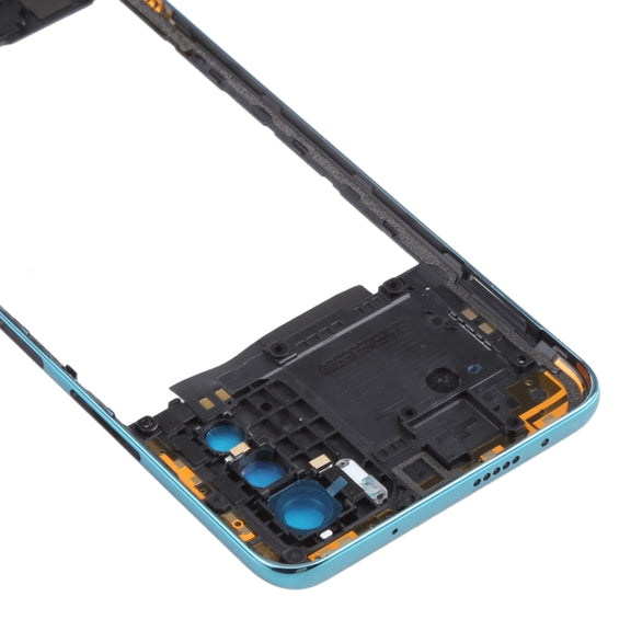 Middle Frame Bezel Plate for Xiaomi Redmi Note 10 Pro 5G (Blue)