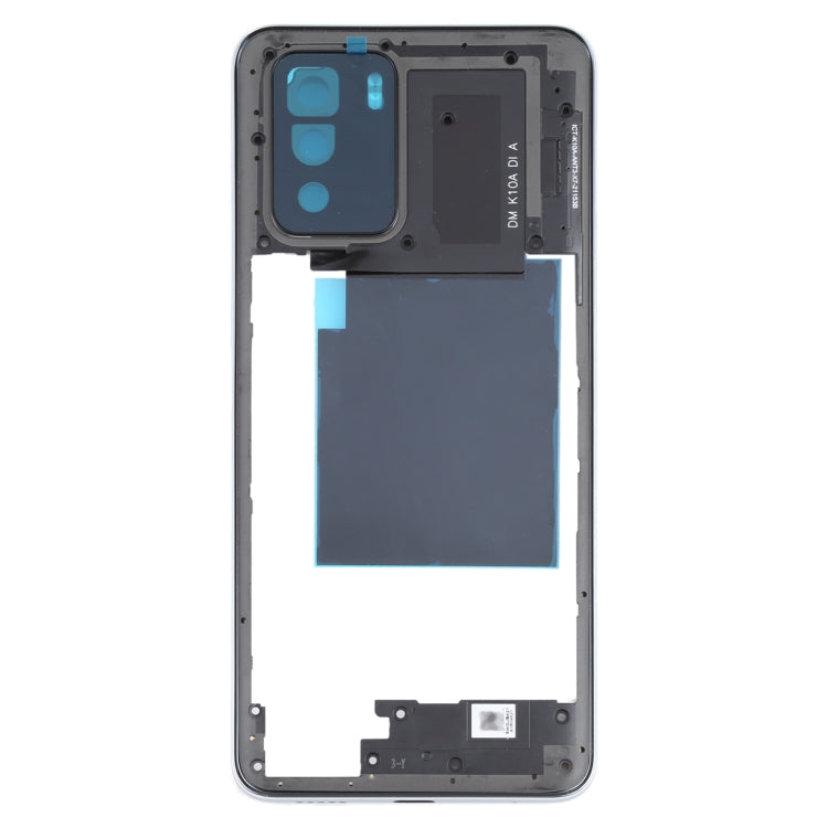 Middle Frame Bezel Plate for Xiaomi Redmi Note 10 Pro 5G (White)
