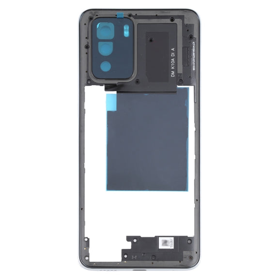 Middle Frame Bezel Plate for Xiaomi Redmi Note 10 Pro 5G (White)
