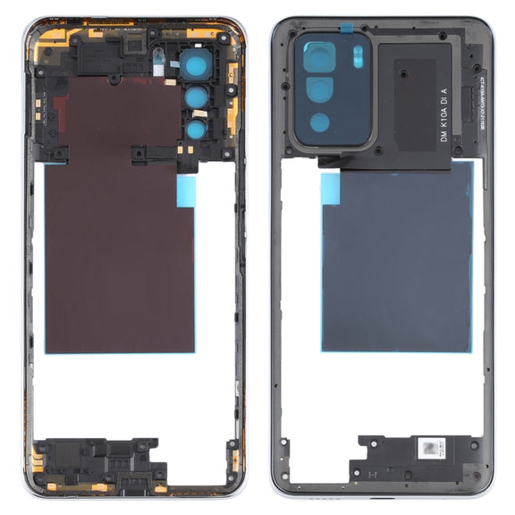 Middle Frame Bezel Plate for Xiaomi Redmi Note 10 Pro 5G (White)