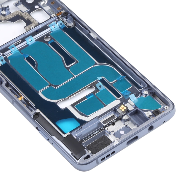 Original Front Housing LCD Frame Bezel Plate for Xiaomi Black Shark 4 / Black Shark 4 Pro SHARK PRS-H0, SHARK PRS-A0 (Silver)
