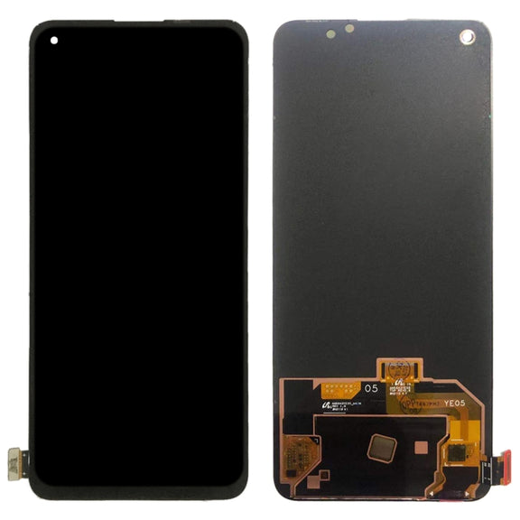 For OnePlus Nord 2 5G 2021  with Digitizer Full Assembly Original LCD Screen (Black)