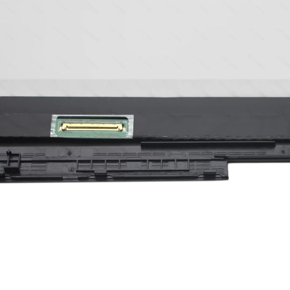 FHD 1920 x 1080 40 Pin P58F001 OEM LCD Screen for Dell Inspiron 15 5568 5578 Digitizer Full Assembly with Frame���Black)