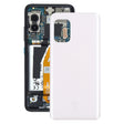 Glass Battery Back Cover with Adhesive for Asus Zenfone 8 ZS590KS(White) - Back Cover by PMC TechLife | Online Shopping South Africa | PMC TechLife