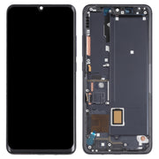 AMOLED LCD Screen for Xiaomi Mi Note 10 Lite M2002F4LG Digitizer Full Assembly with Frame(Black)