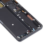 AMOLED LCD Screen for Xiaomi Mi Note 10 Lite M2002F4LG Digitizer Full Assembly with Frame(Black)