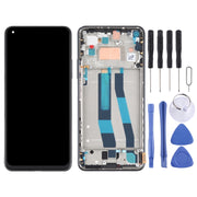 Original LCD Screen for Xiaomi Mi 11 Lite 4G/11 Lite 5G NE M2101K9AG M2101K9AI Digitizer Full Assembly with Frame(Black)