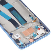 Original LCD Screen for Xiaomi Mi 11 Lite 4G/11 Lite 5G NE M2101K9AG M2101K9AIDigitizer Full Assembly with Frame (Blue)