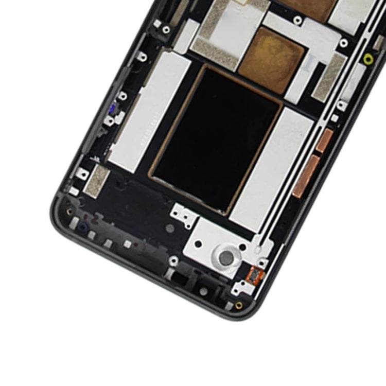 Original AMOLED LCD Screen for Asus ROG Phone 5 ZS673KS 1B048IN I005DB I005DA Digitizer Full Assembly with Frame���Black)