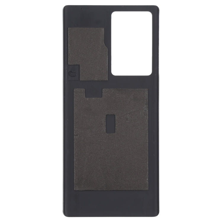 Glass Battery Back Cover for ZTE Nubia Z30 Pro(Silver)
