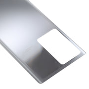 Glass Battery Back Cover for ZTE Nubia Z30 Pro(Silver)