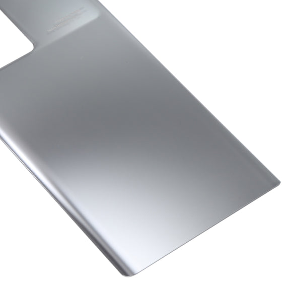 Glass Battery Back Cover for ZTE Nubia Z30 Pro(Silver)