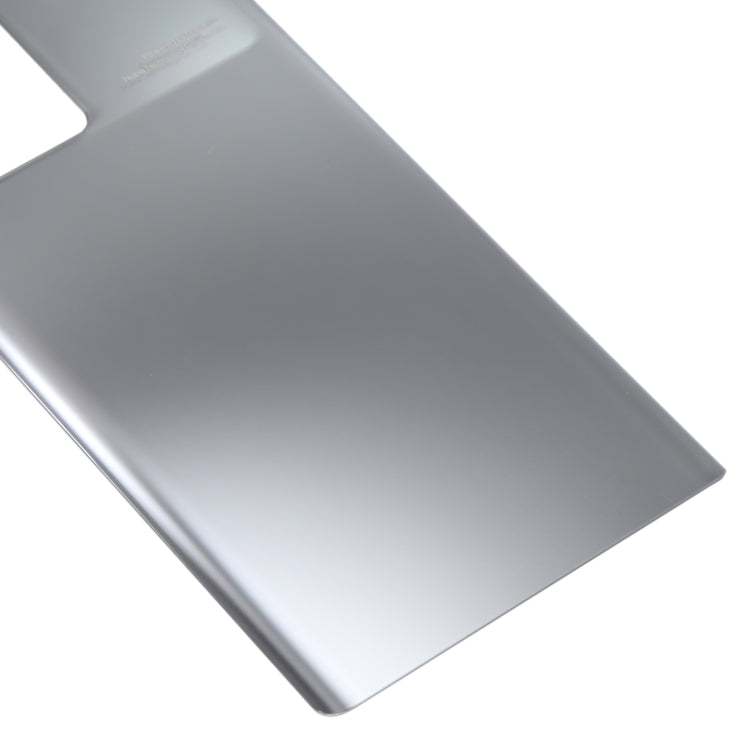 Glass Battery Back Cover for ZTE Nubia Z30 Pro(Silver)