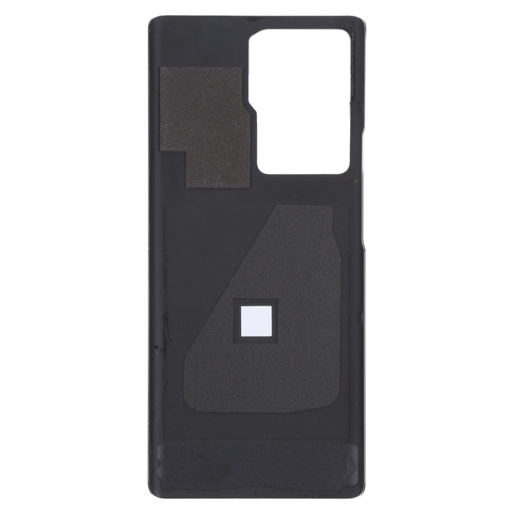Glass Battery Back Cover for ZTE Axon 30 Ultra 5G(Black)