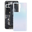 Glass Battery Back Cover for ZTE Axon 30 Ultra 5G(White) - For ZTE by PMC TechLife | Online Shopping South Africa | PMC TechLife