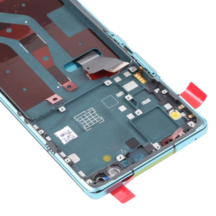 Original OLED LCD Screen for Huawei Nova 8 Pro 5G Digitizer Full Assembly With Frame(Green)