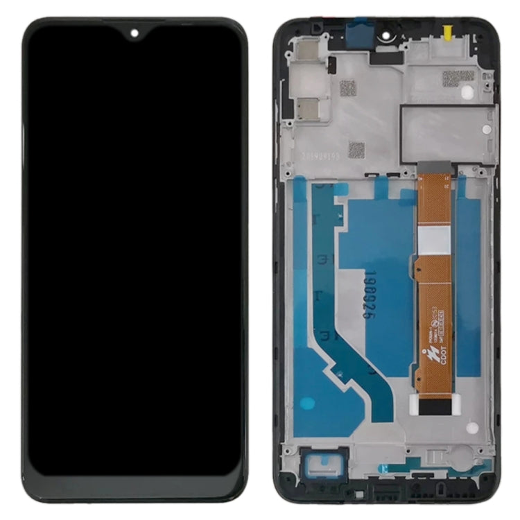 LCD Screen and Digitizer Full Assembly With Frame for Alcatel 3L 2020 OT5029 5029D 5029Y 5029U 5029(Black)