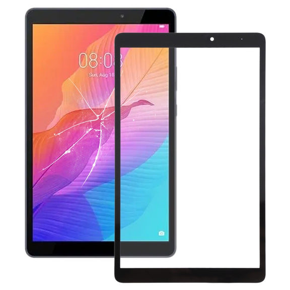 For Huawei MatePad T 8 KOB2-L09, KOB2-W09 Front Screen Outer Glass Lens (Black)
