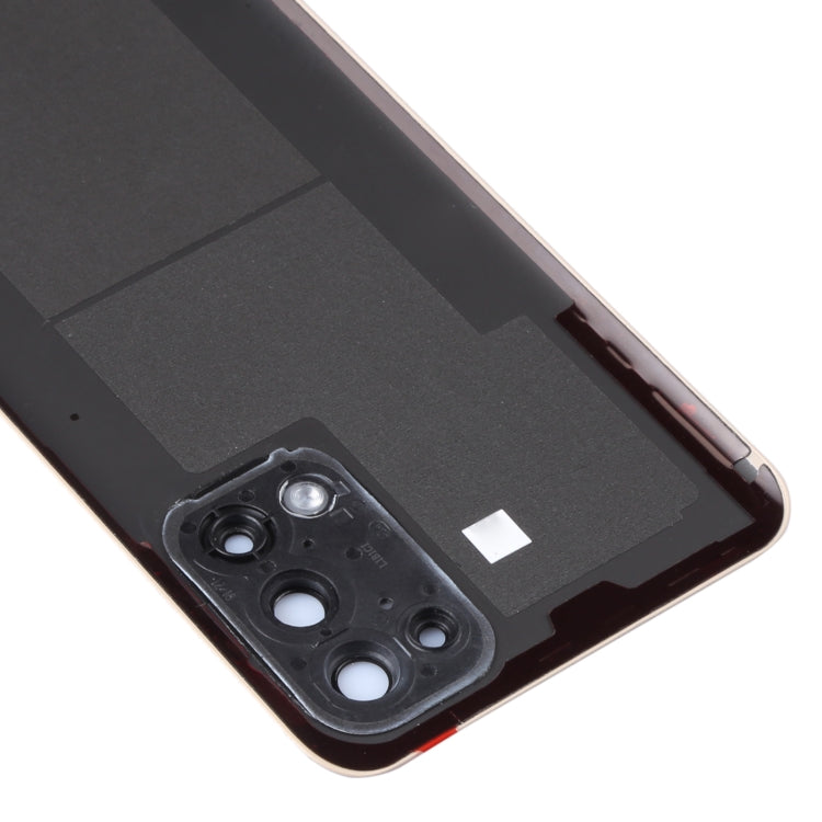 For OPPO Reno5 4G CPH2159 Original Battery Back Cover (Orange)