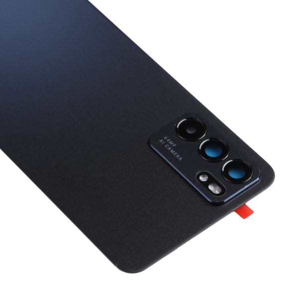 For OPPO Reno6 5G PEQM00, CPH2251 Original Battery Back Cover (Black)