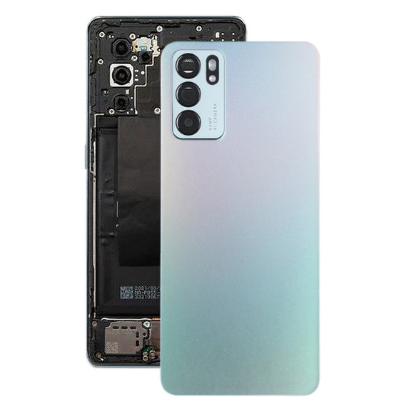 For OPPO Reno6 5G PEQM00, CPH2251 Original Battery Back Cover (Twilight)