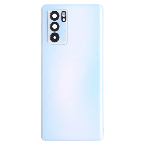For OPPO Reno6 Pro 5G PEPM00, CPH2249 Original Battery Back Cover (Blue)