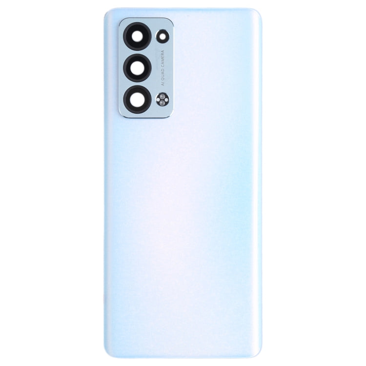 For OPPO Reno6 Pro+ 5G / Reno6 Pro 5G Snapdragon CPH2247, PENM00 Original Battery Back Cover (Blue)