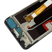 For OnePlus Nord N200 5G DE2118 Digitizer Full Assembly with Frame OEM LCD Screen (Black)