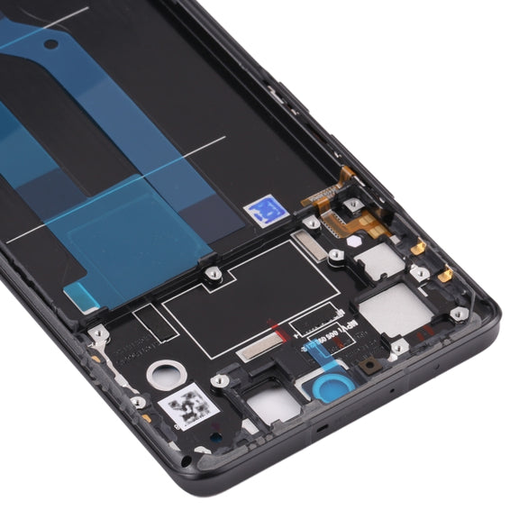 Original Front Housing LCD Frame Bezel Plate for Xiaomi Civi(Black)