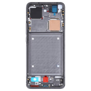 Original Front Housing LCD Frame Bezel Plate for Xiaomi Mi 11 Pro M2102K1AC (Black)