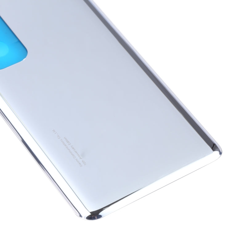 Original Battery Back Cover for Xiaomi Mi 10 Ultra M2007J1SC(Silver)