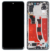 Original OLED LCD Screen for Honor V40 Lite Digitizer Full Assembly with Frame(Green)
