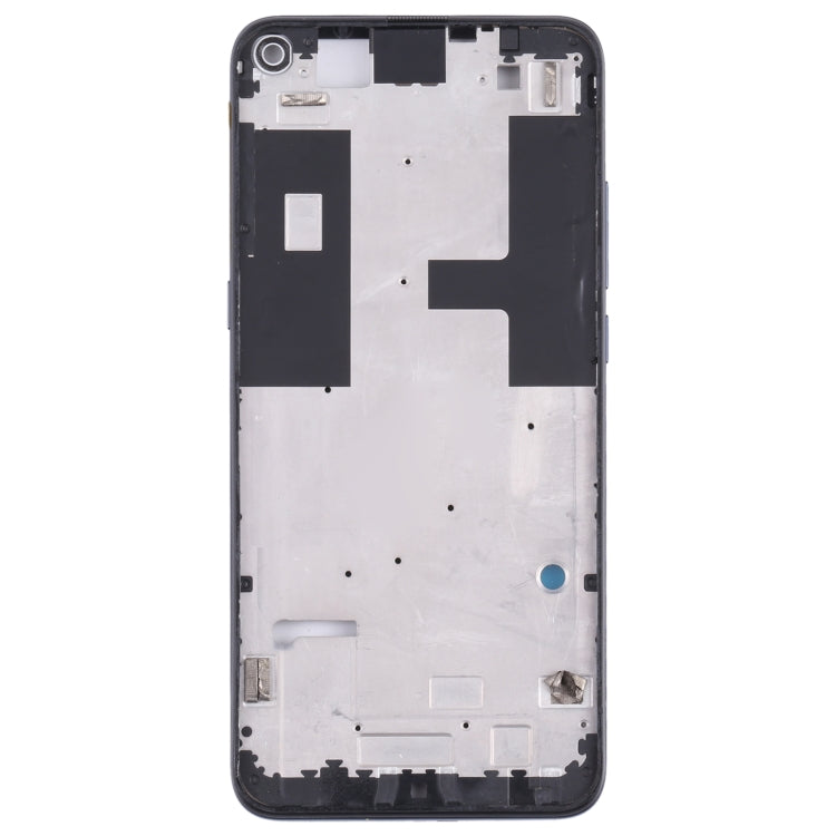 Original Front Housing LCD Frame Bezel Plate for TCL 10L / 10 Lite T770H, T770B (Black)