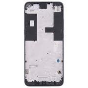 Original Front Housing LCD Frame Bezel Plate for TCL 10L / 10 Lite T770H, T770B (Black)