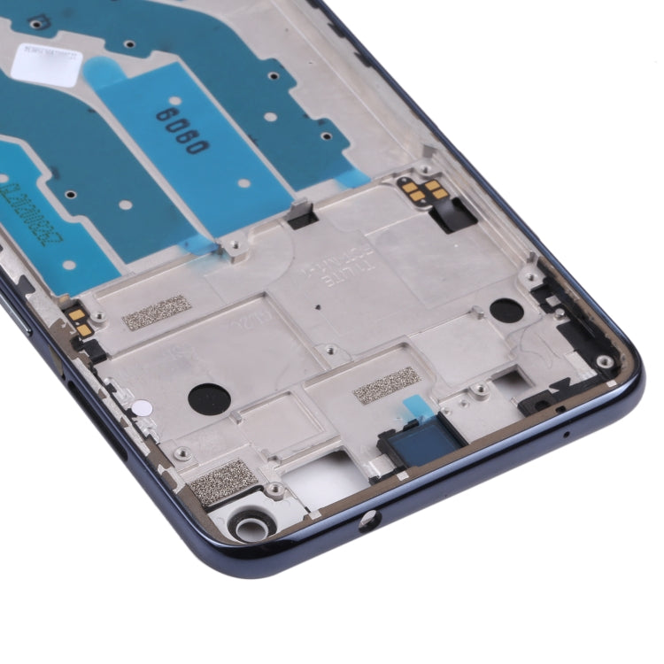 Original Front Housing LCD Frame Bezel Plate for TCL 10L / 10 Lite T770H, T770B (Black)
