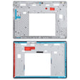 Original Front Housing LCD Frame Bezel Plate for Lenovo Tab M10 HD TB-X505 X505F TB-X505L X505 (White) - Others by PMC TechLife | Online Shopping South Africa | PMC TechLife