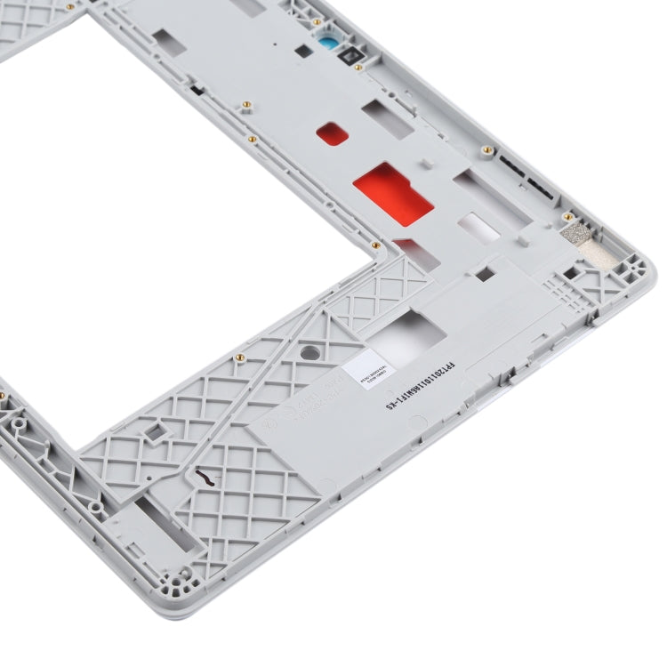 Original Front Housing LCD Frame Bezel Plate for Lenovo Tab M10 HD TB-X505 X505F TB-X505L X505 (White)
